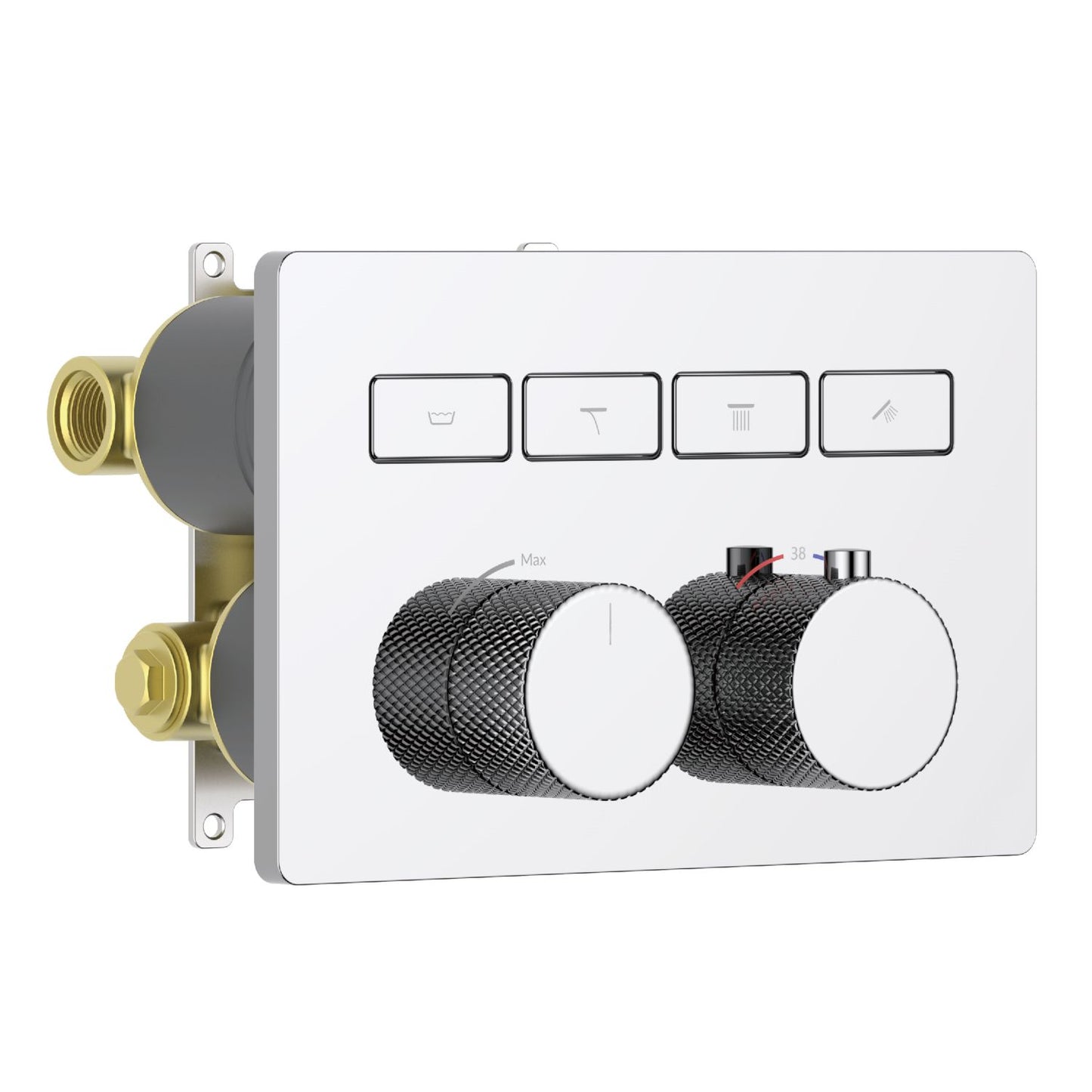Aquavit B Series 4-Function Thermostatic Shower Valve VT08B6401