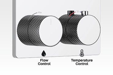 Separate Temperature & Flow Controls