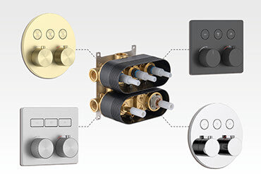 One Rough-In, Multiple Trim Options