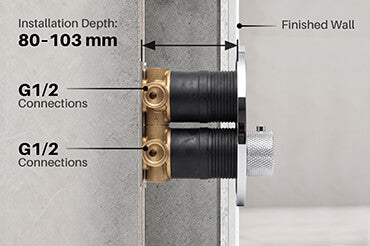 Flexible Concealed Installation