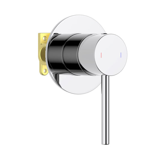 Circular Concealed shower mixer with 1 outlet φ80 round trim plate VT0911102