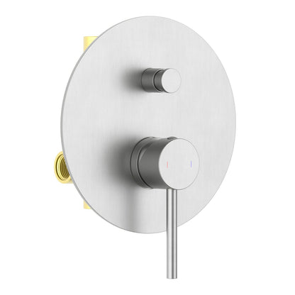 Circular two-way Durable Brass Concealed Mixer VT0912201