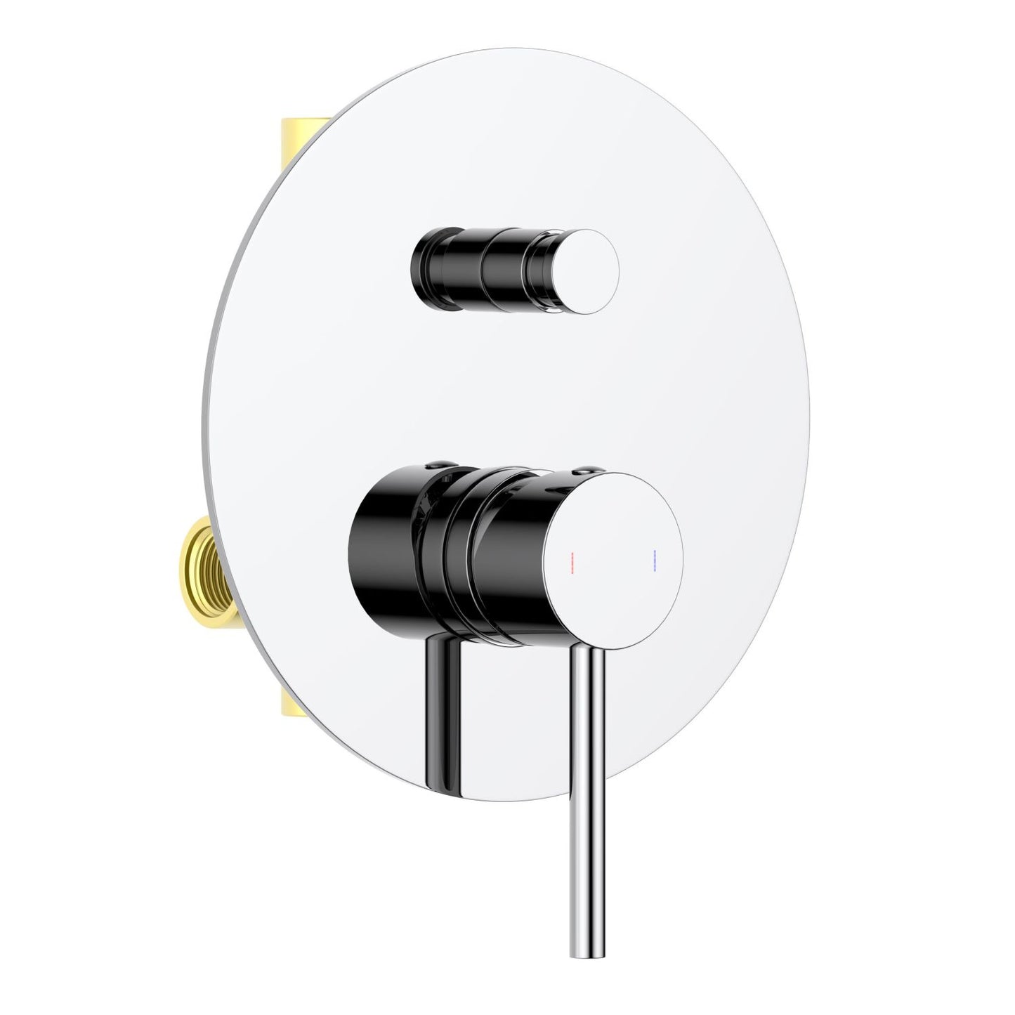 Circular two-way Durable Brass Concealed Mixer VT0912201