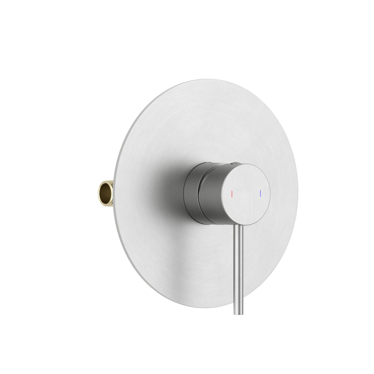 Aquavit CIRCULAR brushed nickel one-way pressure-balance shower mixer VT0941101
