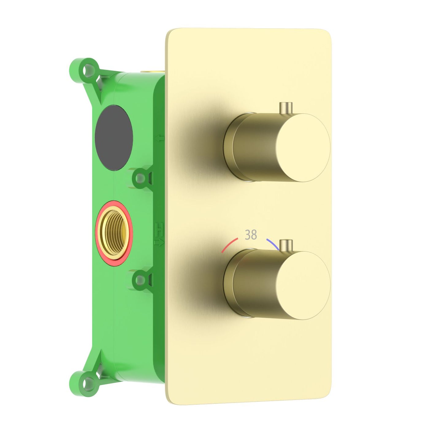 1-Function Concealed Thermostatic Shower Valve System with Rough-In Box VT0952103