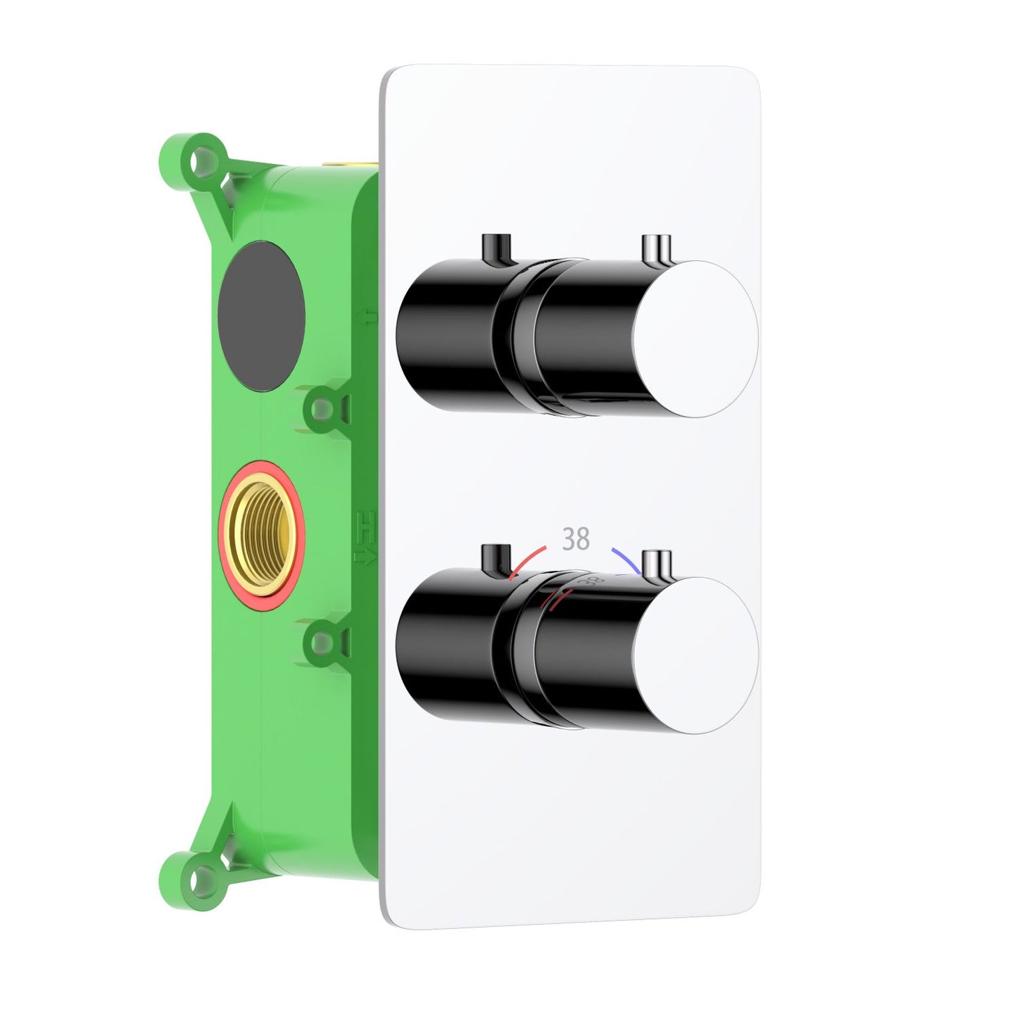 1-Function Concealed Thermostatic Shower Valve System with Rough-In Box VT0952103