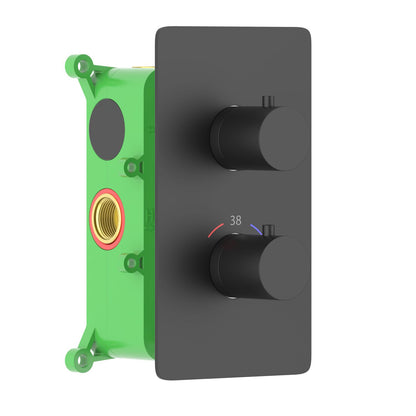 2-Function Concealed Thermostatic Shower Valve System with Rough-In Box VT0952203