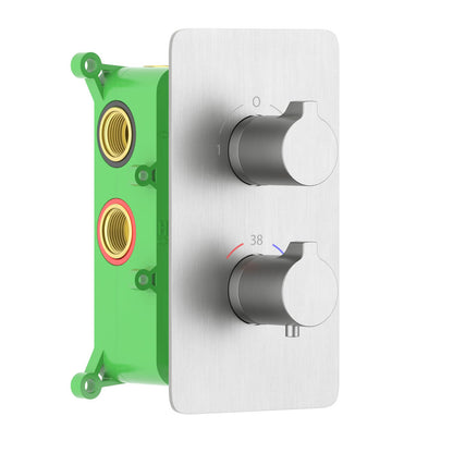 3-Function Concealed Thermostatic Shower Valve System with Rough-In Box VT0952301