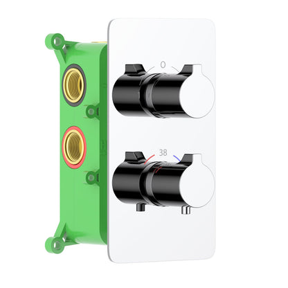 3-Function Concealed Thermostatic Shower Valve System with Rough-In Box VT0952301