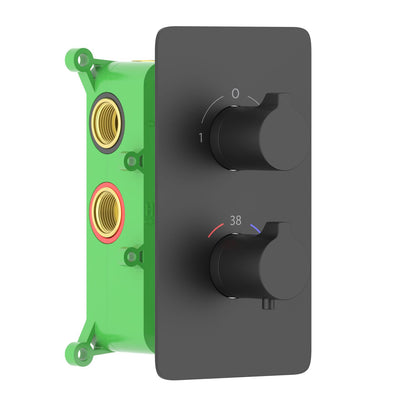 3-Function Concealed Thermostatic Shower Valve System with Rough-In Box VT0952301