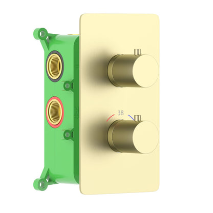 3-Function Concealed Thermostatic Shower Valve System with Rough-In Box VT0952303