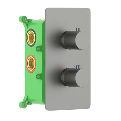 3-Function Concealed Thermostatic Shower Valve System with Rough-In Box VT0952303