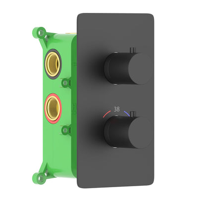 3-Function Concealed Thermostatic Shower Valve System with Rough-In Box VT0952303