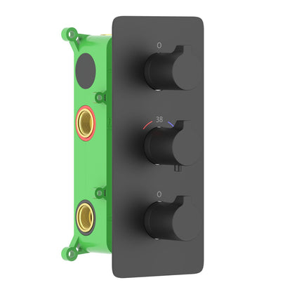 4-Function Concealed Thermostatic Shower Valve System with Simultaneous Outlet Control VT0953401