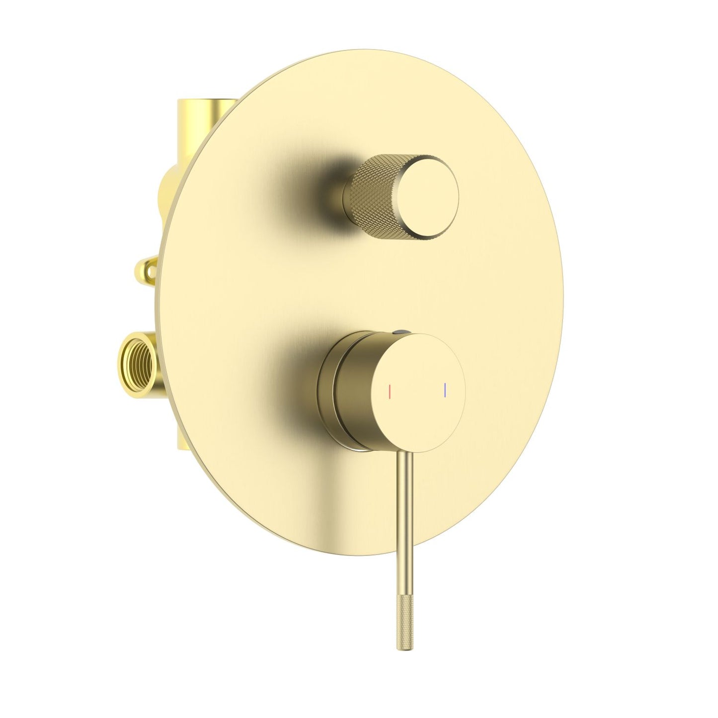 CircularX Durable Brass Concealed Mixer With Brass Carving Handle VT1012202