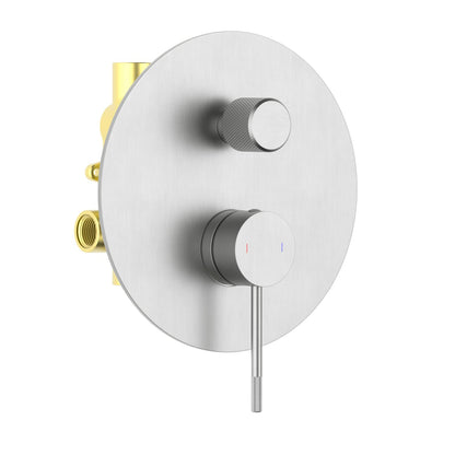 CircularX Durable Brass Concealed Mixer With Brass Carving Handle VT1012202