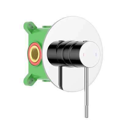 Aquavit Circular X chrome one-outlet concealed shower mixer VT1021101