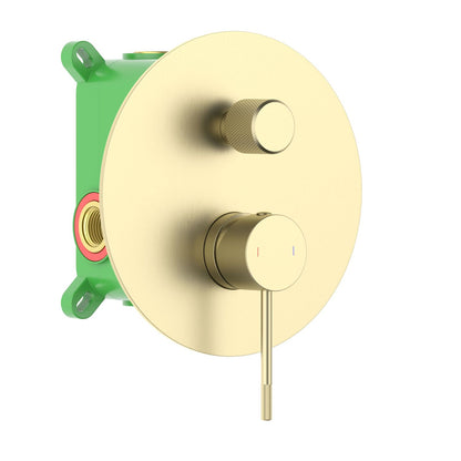 Aquavit Circular X Series 2-Way Concealed Shower Mixer with Installation Box VT1022201