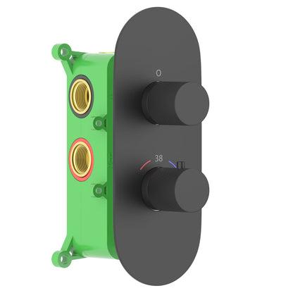 3-Function Concealed Thermostatic Shower Valve System with Rough-In Box VT1052301
