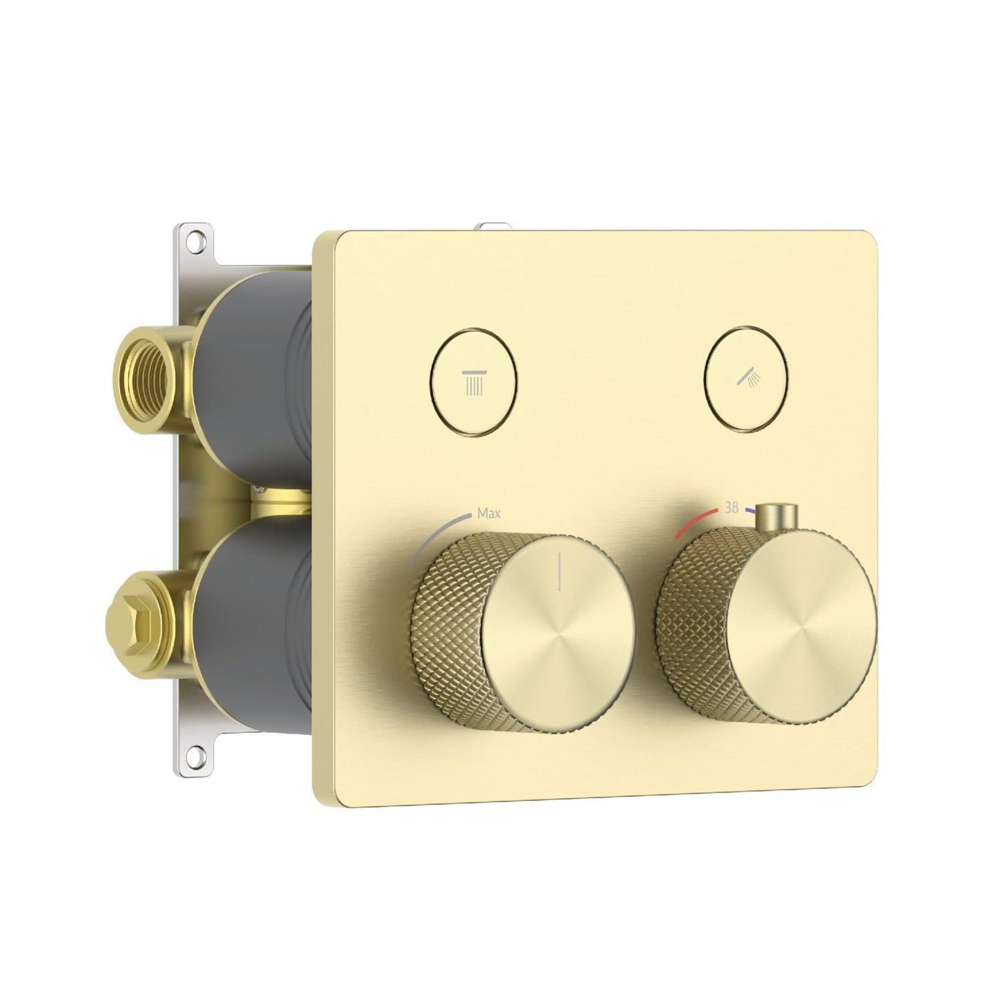 Aquavit B Series Luxury Dual-Function Thermostatic Mixer With 2 Outlet  VT12B4201
