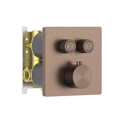 Aquavit C Series High-End Push-Button Thermostatic Shower Mixer VT12C3201