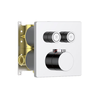 Aquavit C Series High-End Push-Button Thermostatic Shower Mixer VT12C3201