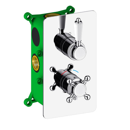1-Function Concealed Thermostatic Shower Valve System with Rough-In Box VT1552101