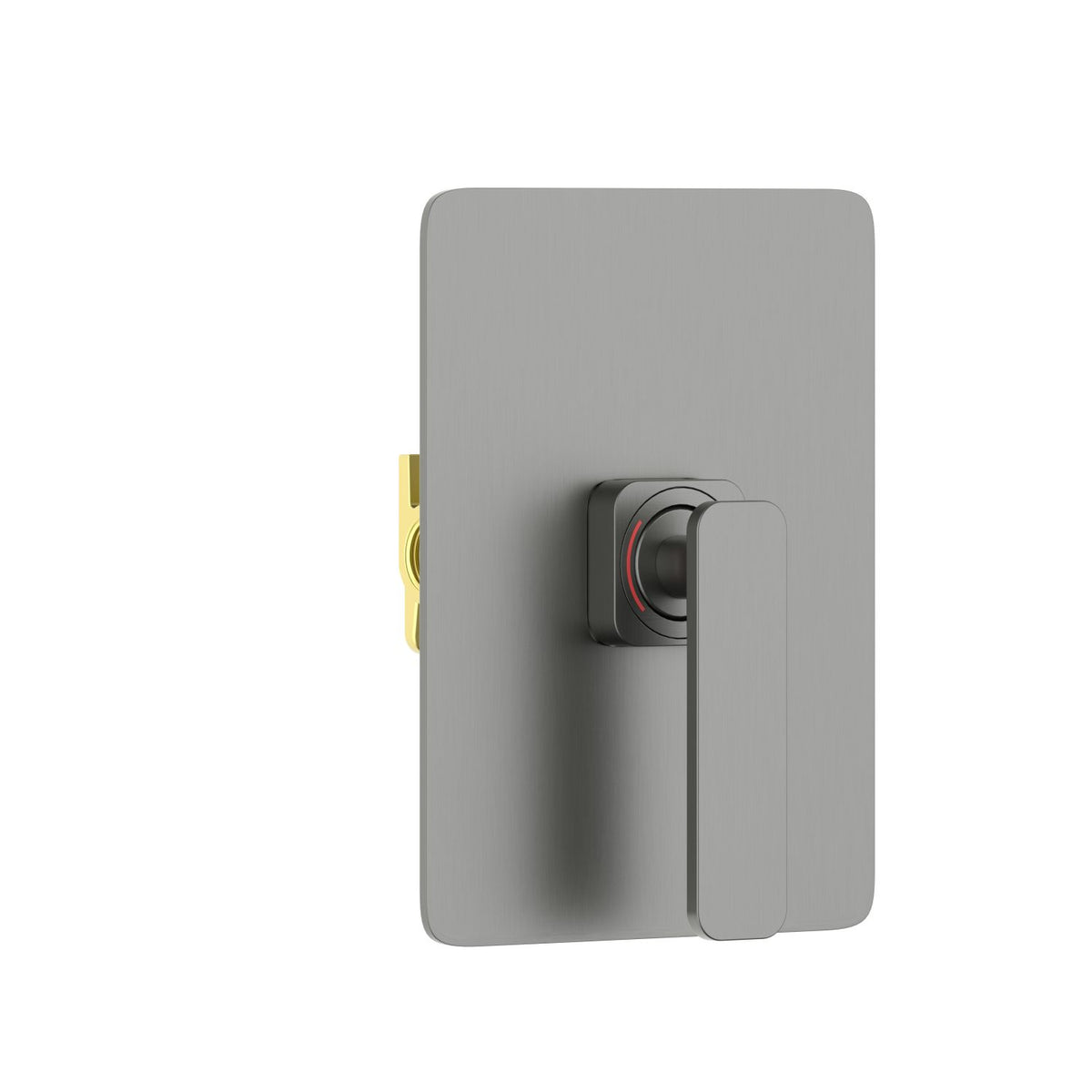Aquavit Apple brushed gunmetal one-outlet concealed shower mixer VT2111101