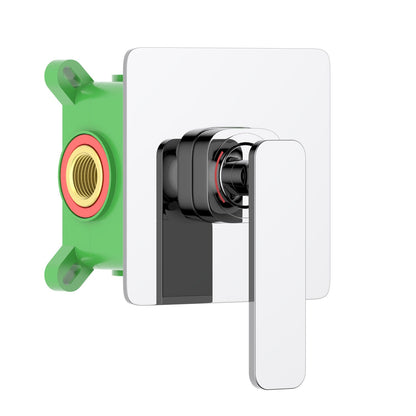 Aquavit Apple chrome one-outlet concealed shower mixer VT2121101