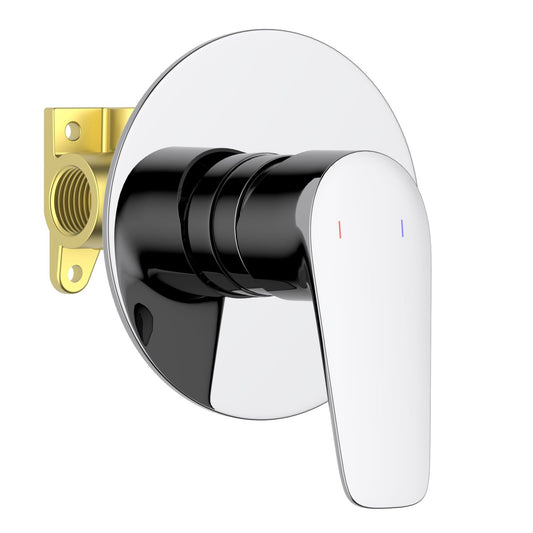 Aquavit Harmony chrome one-outlet concealed shower mixer VT2211101