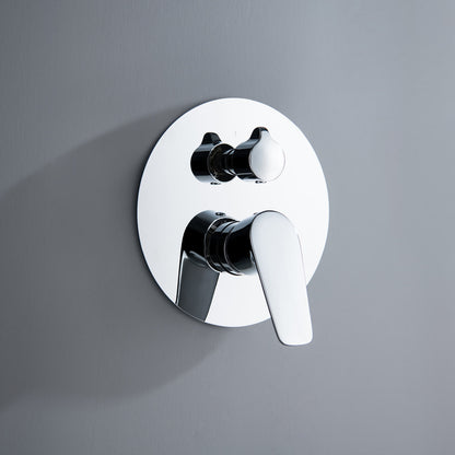 Aquavit Harmony Solid Brass 3-Way Concealed Shower System Valve VT2222301