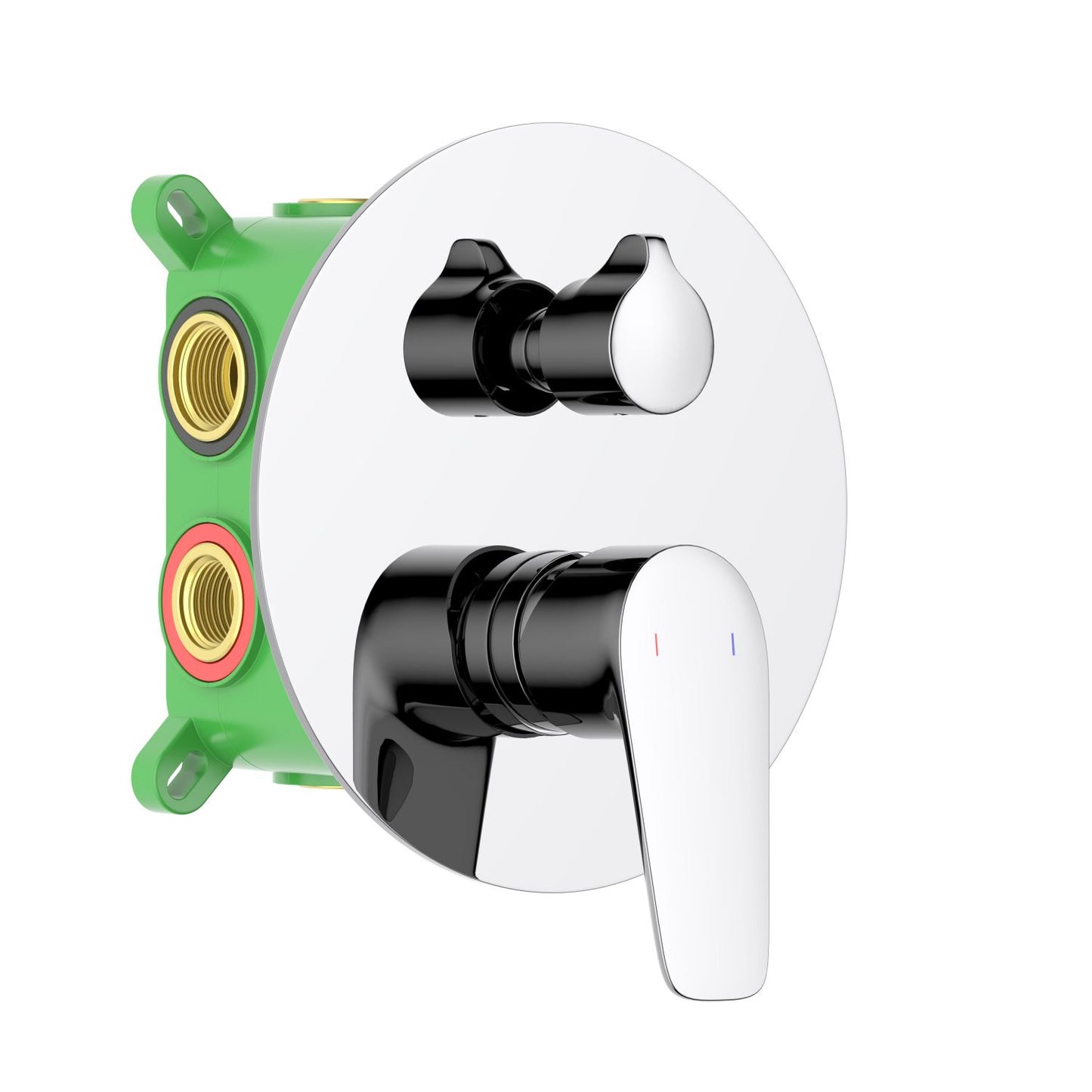Harmony Concealed Bathroom Shower Valve with 3 Outlets VT2222301