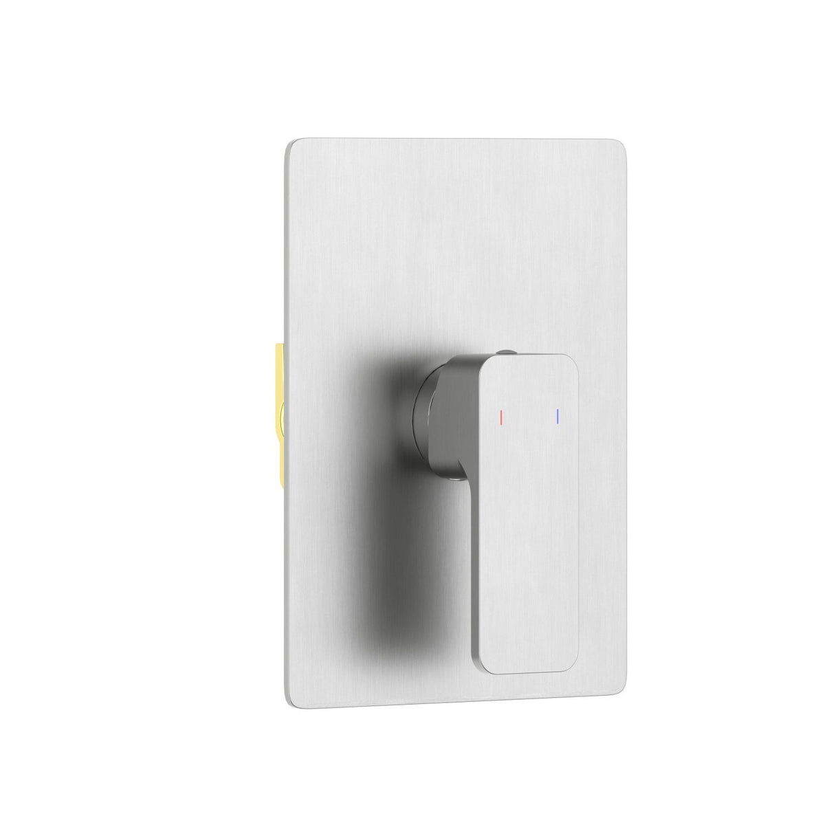 Aquavit Infinity brushed nickel one-outlet concealed shower mixer VT2411101