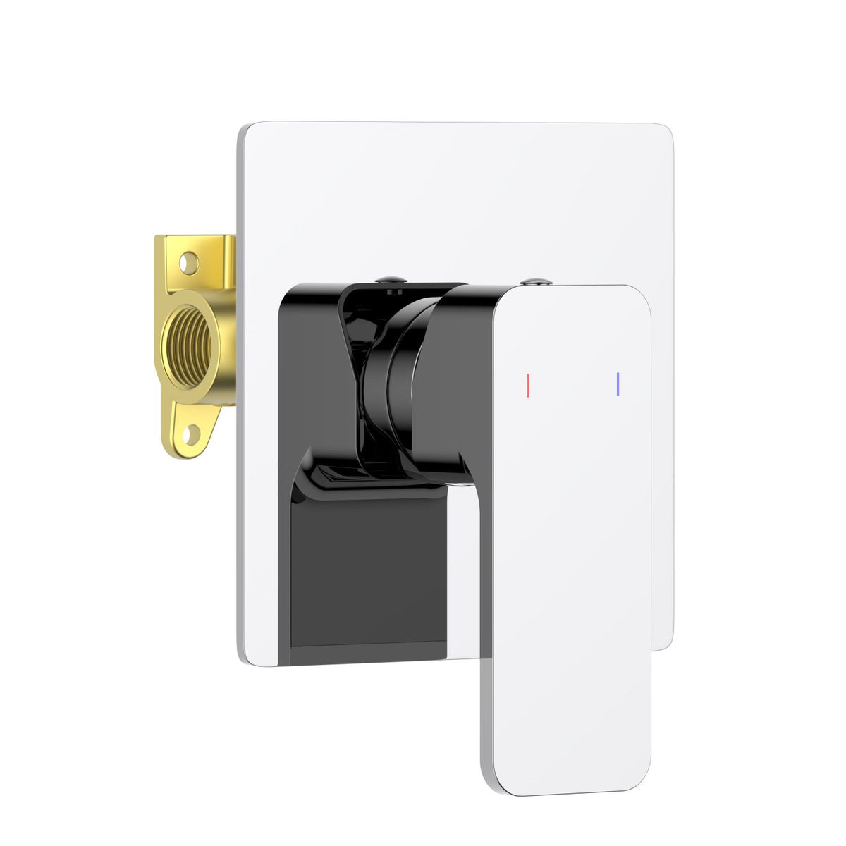 Aquavit Infinity chrome one-outlet concealed shower mixer VT2411102