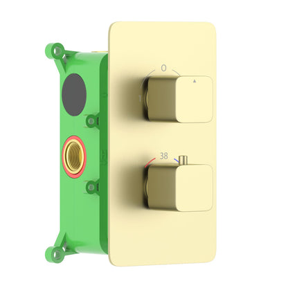 2-Function Concealed Thermostatic Shower Valve System with Rough-In Box VT2452201