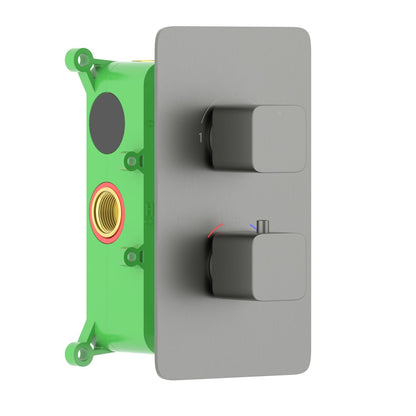 2-Function Concealed Thermostatic Shower Valve System with Rough-In Box VT2452201