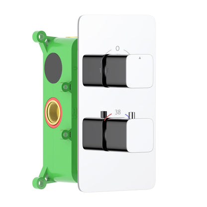 2-Function Concealed Thermostatic Shower Valve System with Rough-In Box VT2452201