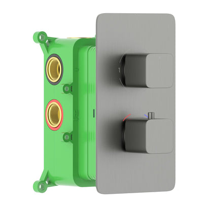 3-Function Concealed Thermostatic Shower Valve System with Rough-In Box VT2452301