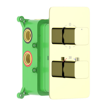 3-Function Concealed Thermostatic Shower Valve System with Rough-In Box VT2452301