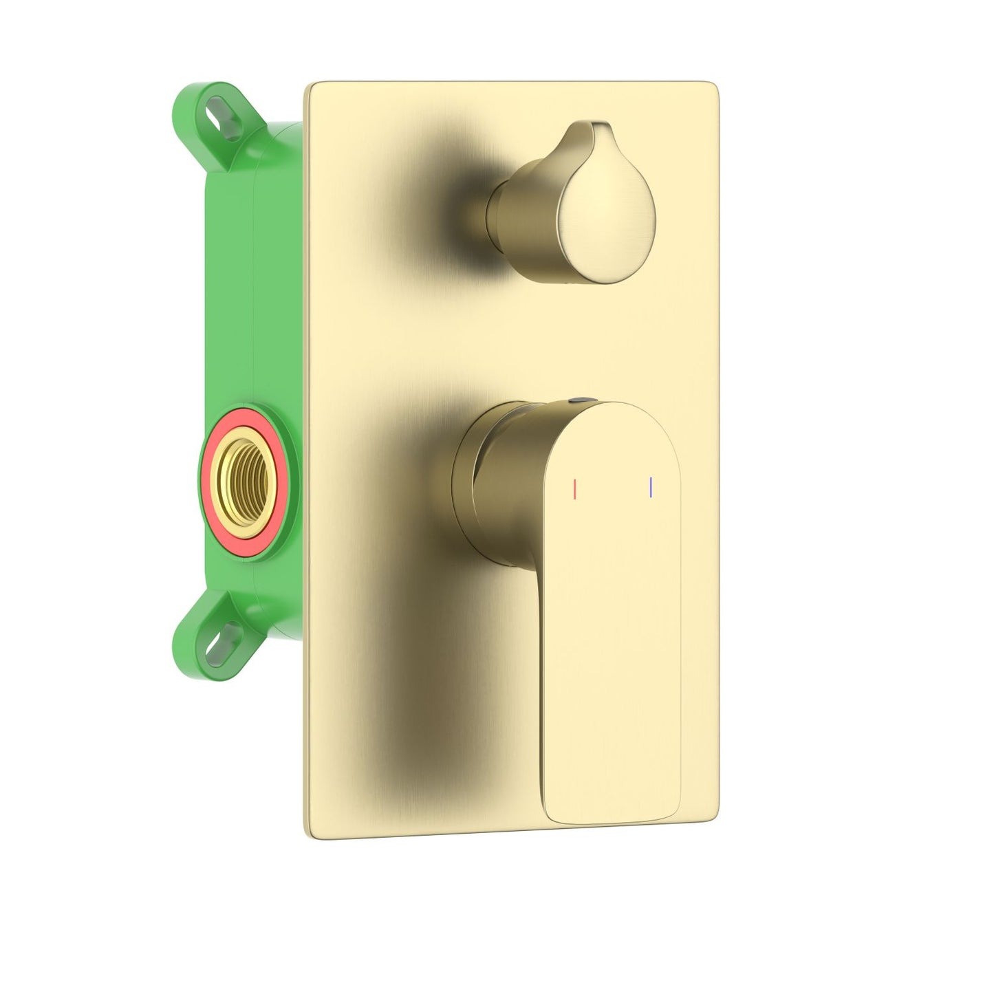 Aquavit Vision Series 2-Way Concealed Shower Mixer with Installation Box VT2522201