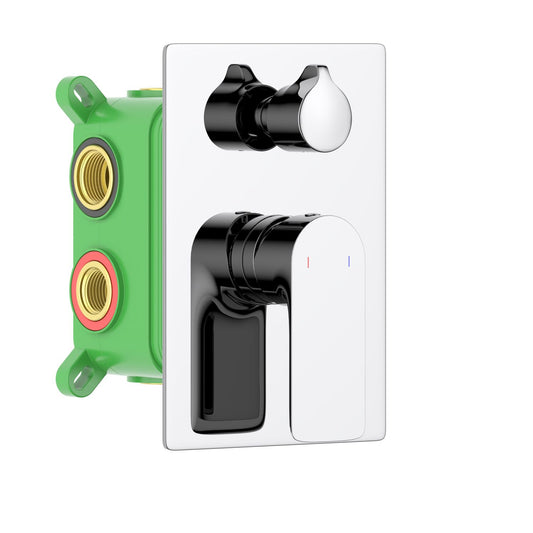 Vision Minimalist Wall Concealed Shower Mixer with High-Quality Cartridge VT2522301