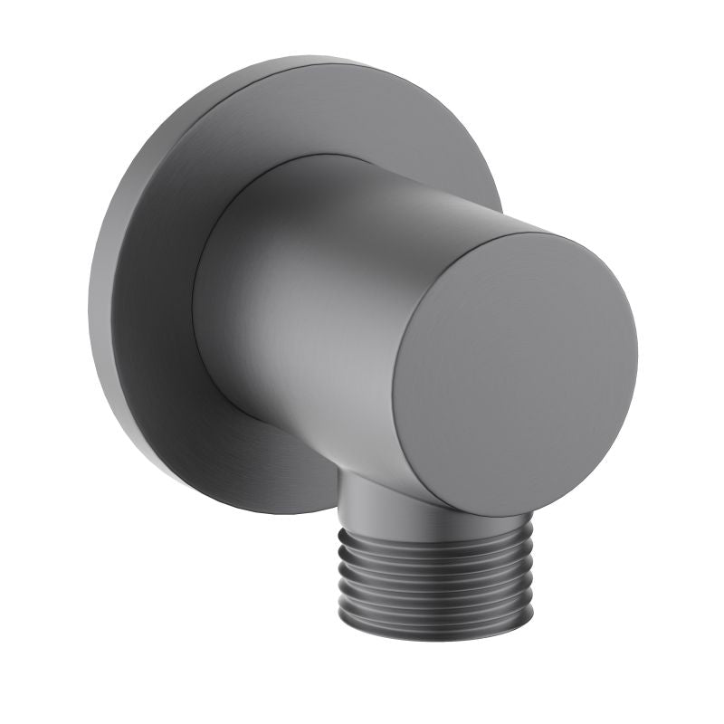Brass Round wall elbow WE01