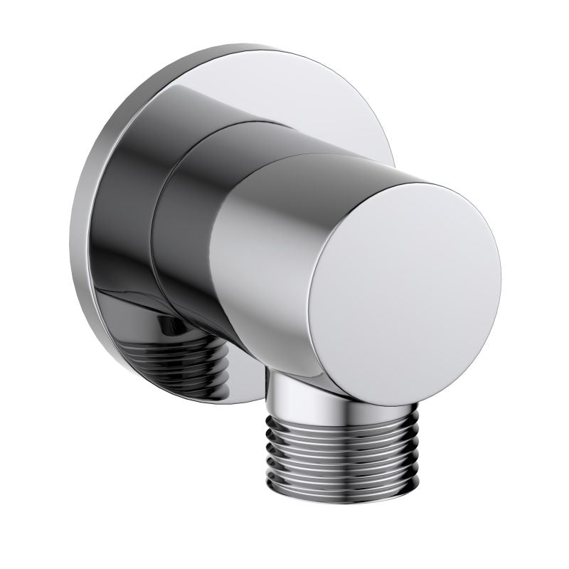 Brass Round wall elbow WE01