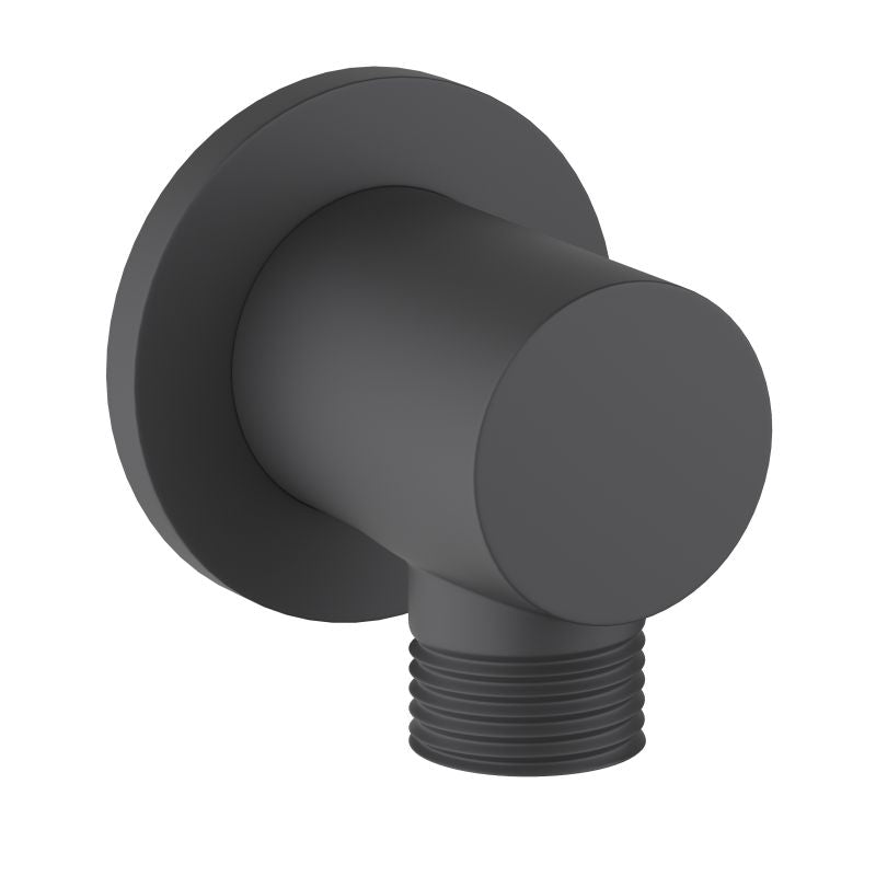 Brass Round wall elbow WE01