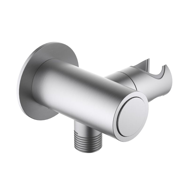 WE20 brushed nickel brass hand shower holder with NEOPERL click-control water outlet