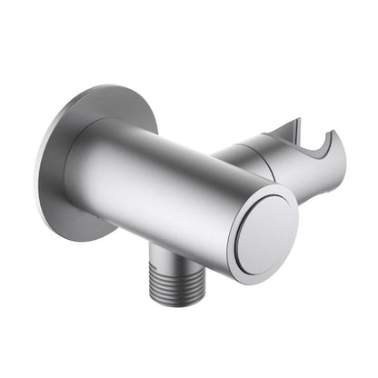 WE20 brushed nickel brass hand shower holder with NEOPERL click-control water outlet